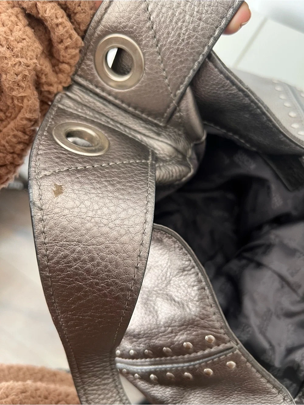 Michael Kors soft pebbled